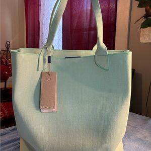 Rothy's Light Green Tote Bag